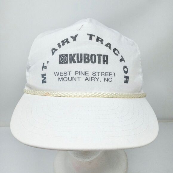 Vintage Kubota Mt. Airy North Carolina Tractor Adjustable Hat Cap - Picture 2 of 9
